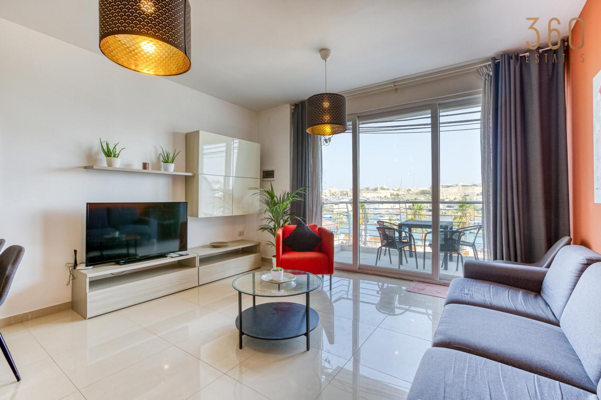 A Beautiful 2br Seafront With Private Terrace By 360 Estates Apartamento