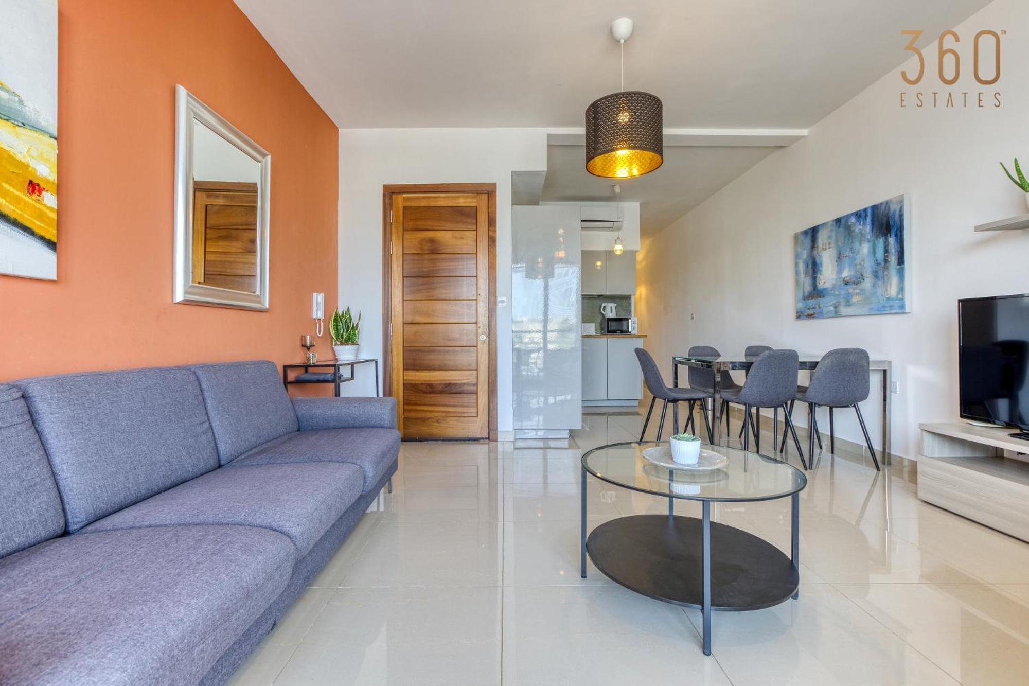 A Beautiful 2br Seafront With Private Terrace By 360 Estates Apartamento Gzira